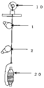 A single figure which represents the drawing illustrating the invention.